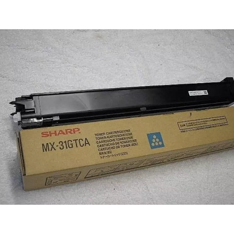 Tonerkartusche Sharp MX-31GTCA 10000 Seiten Cyan