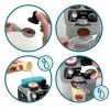 Espressomaschine KLEIN 9510 kompaktes Design, kinderfreundlicher Spielzeug-Espressobereiter
