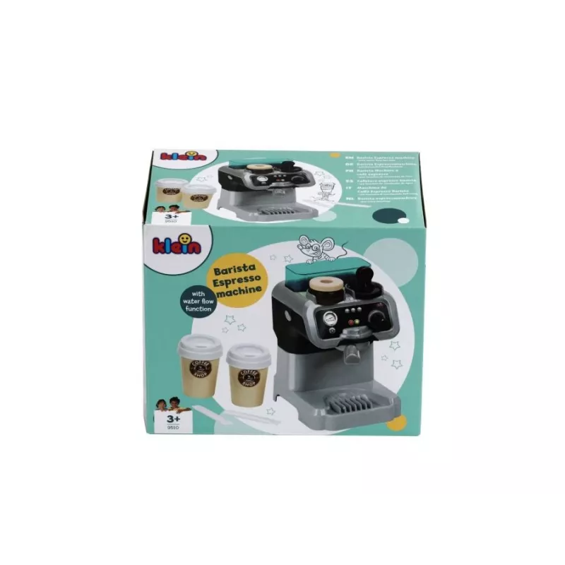 Espressomaschine KLEIN 9510 kompaktes Design, kinderfreundlicher Spielzeug-Espressobereiter