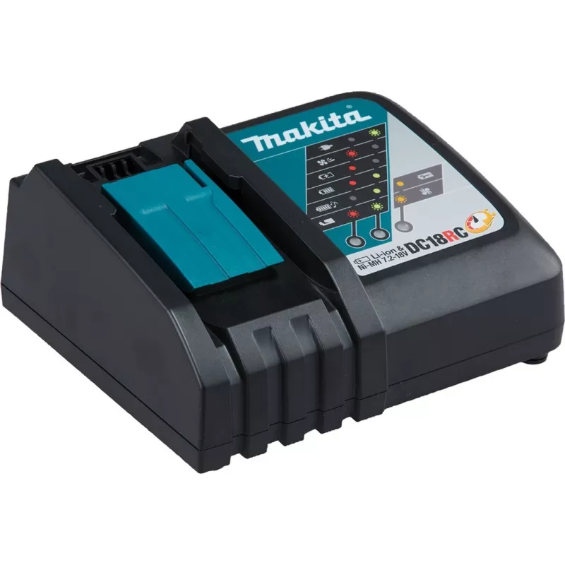 Akku-Säbelsäge DJR186RT, 18 Volt, Säbelsäge Blau/Schwarz, Lithium-Ionen-Akku 5,0 Ah
