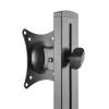 LOGILINK BP0161 Monitorhalterung 17-32 Zoll Stahl für flache und gebogene Monitore 8 kg max.