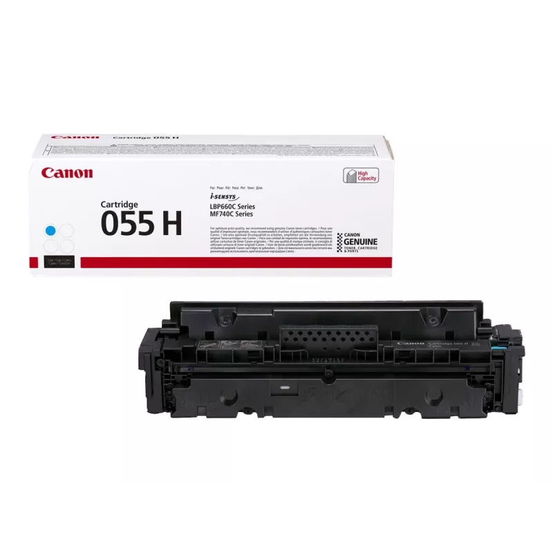 Canon 055H Tonerkartusche 1 Stück Original Cyan