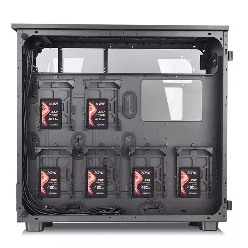 PC-Gehäuse Thermaltake View 91 TG RGB Ultra Tower Schwarz