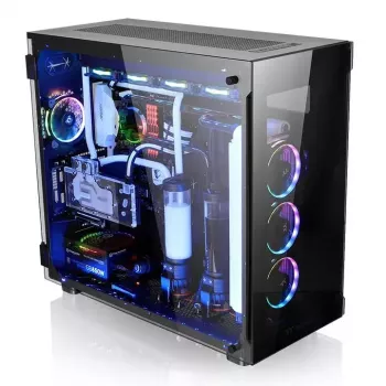 PC-Gehäuse Thermaltake View 91 TG RGB Ultra Tower Schwarz