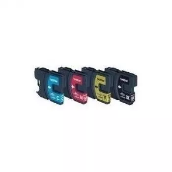 ORIGINAL Brother Multipack Black / Cyan / Magenta / Yellow LC-980 LC980VALBPDR 1080 pages 4 ink cart