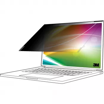 3M - Blickschutzfilter für Notebook - heller Bildschirm - selbstklebend - 34,2 cm (13.5) - für Microsoft Surface Laptop (13.5), Laptop 2 (13.5) (7100287810)