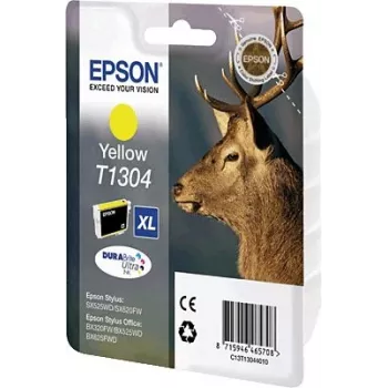 Epson Ink 1LB T1304 Tintenpatrone gelb extra hohe Kapazität 10,1 ml 1er-Pack Blister ohne Alarm - DURABrite Ultra Ink