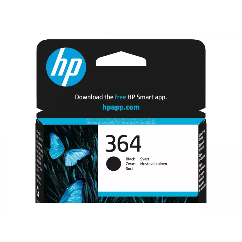 HP 364 Tinte schwarz Vivera Blister Photosmart C5380 C6380 D5460 B8550