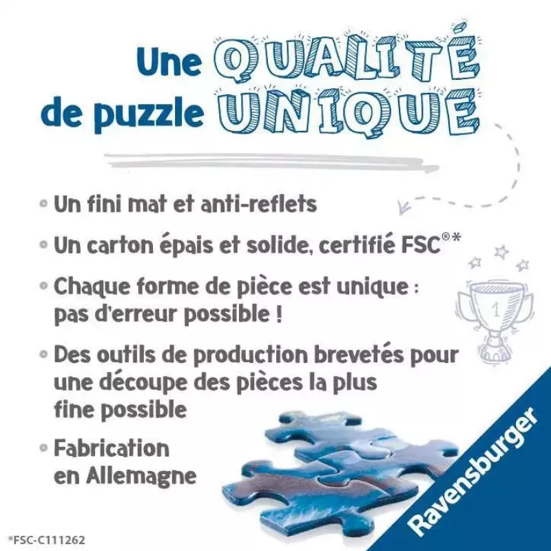 Puzzle Ravensburger 17444 3000 Teile Alter 14-99