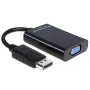 Delock Adapter DisplayPort Stecker > VGA 15-Pin Buchse - DisplayPort-Adapter - DisplayPort (M)