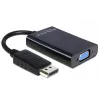 Delock Adapter DisplayPort Stecker > VGA 15-Pin Buchse - DisplayPort-Adapter - DisplayPort (M)