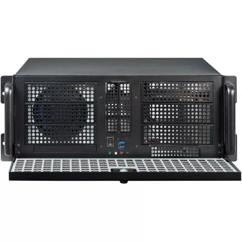 CHIEFTEC RACKMOUNT EATX NO PSU USB 3.0 Schwarz 4U