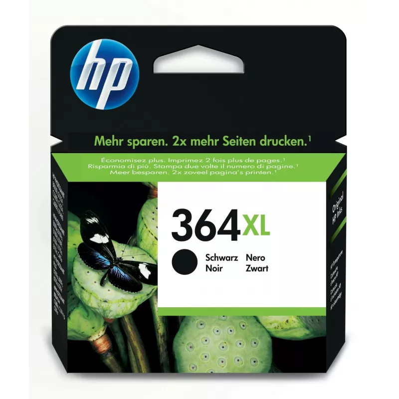 HP 364XL High Yield Schwarz Original Tintenpatrone