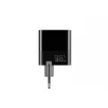 Ladegerät HAVIT UCLE001 EU GaN Drei-Port 30 W schwarz — kompaktes USB-Ladegerät mit 3 Anschlüssen