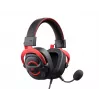 Headset Havit H2002E Pro Kabelgebunden Gaming Schwarz Rot