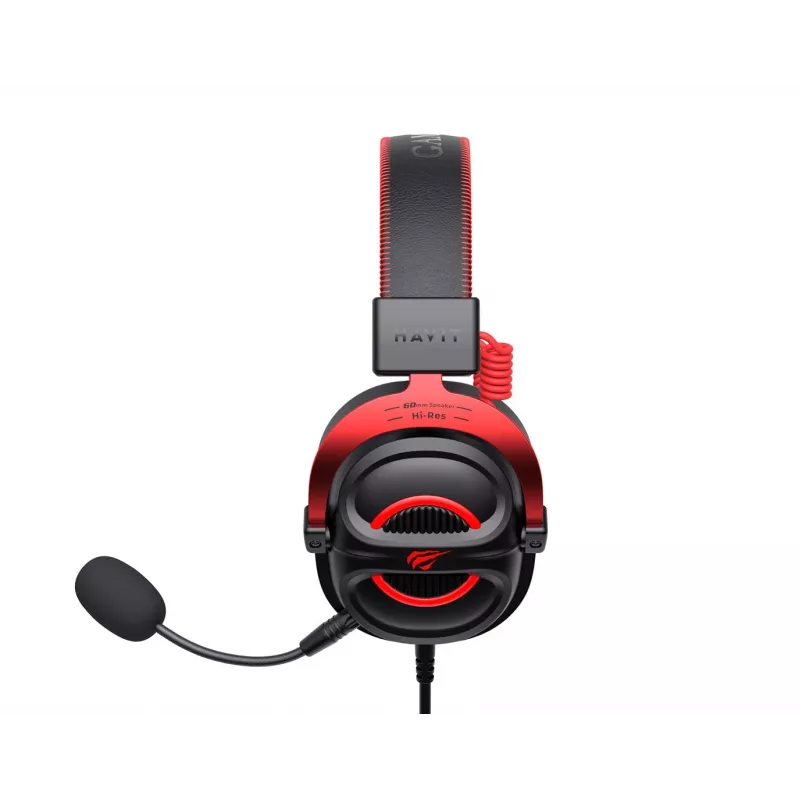 Headset Havit H2002E Pro Kabelgebunden Gaming Schwarz Rot