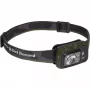 Schwarz Diamond Spot 400 Schwarz, Stirnlampe mit olivfarbenem Stirnband