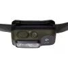 Schwarz Diamond Spot 400 Schwarz, Stirnlampe mit olivfarbenem Stirnband