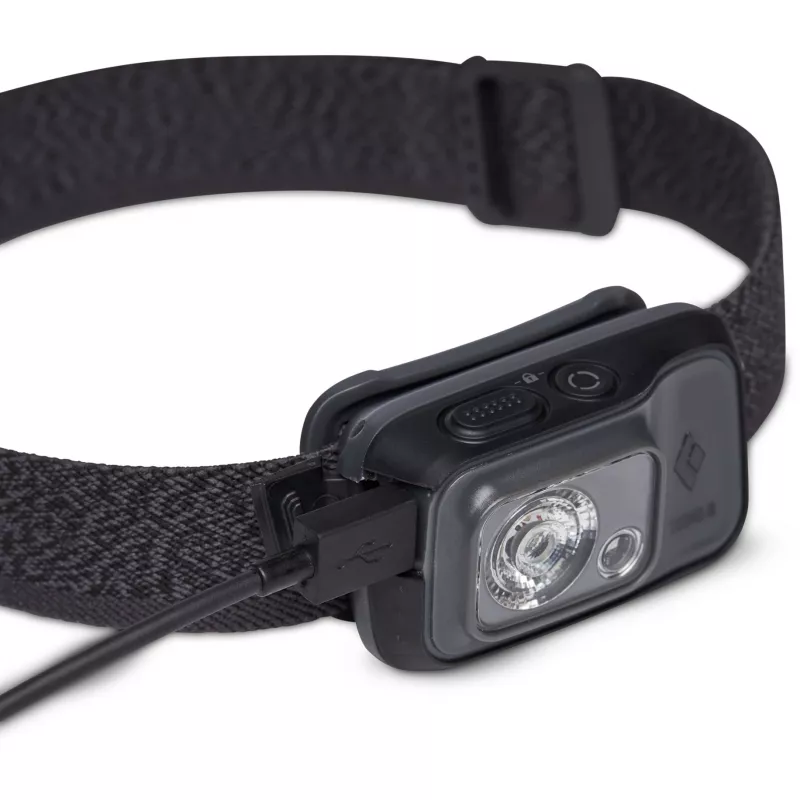 Schwarz Diamond Cosmo 350-R Graphite Stirnlampe