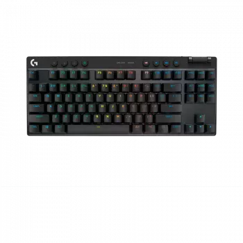 LOGITECH G PRO X TKL LIGHTSPEED Mechanische Gaming-Tastatur – SCHWARZ – NORDISCH – LINEAR