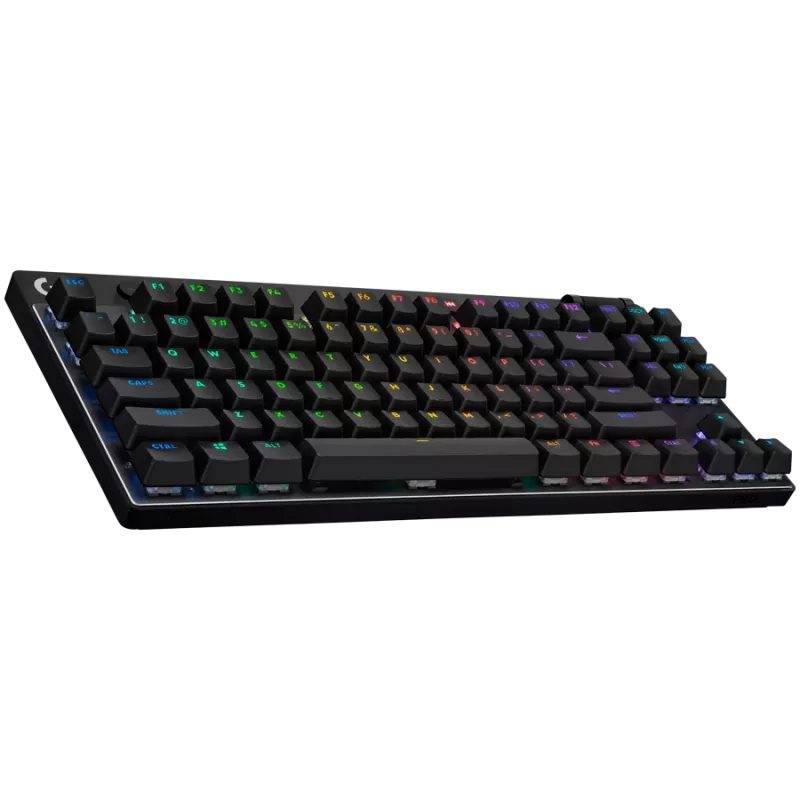 LOGITECH G PRO X TKL LIGHTSPEED Mechanische Gaming-Tastatur – SCHWARZ – NORDISCH – LINEAR
