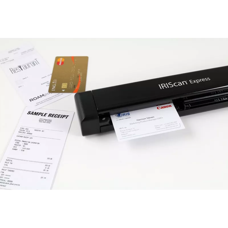 I.R.I.S. IRIScan Express 4 Einzugsscanner 1200 x 1200 DPI A4 Schwarz