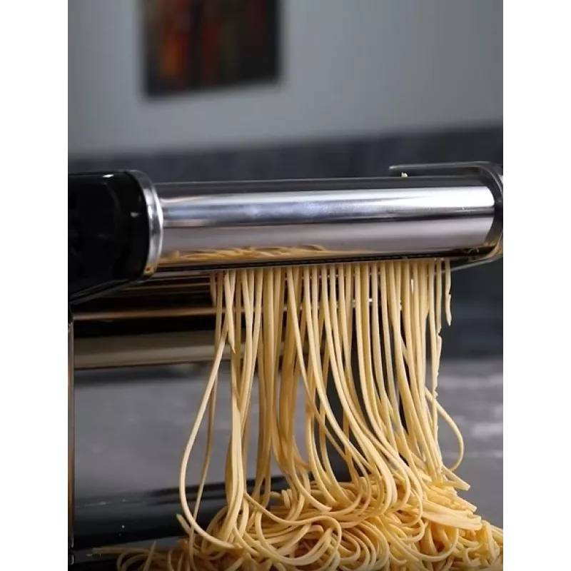 Manuelle Nudelmaschine GEFU PASTA PERFETTA Edelstahl für Lasagne Tagliatelle Taglierini