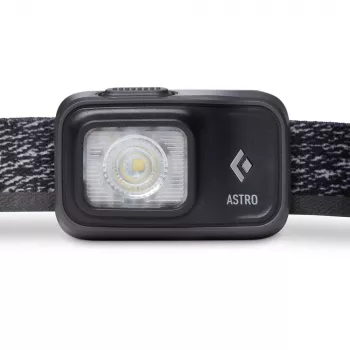 Schwarz Diamond Astro 300 Schwarz, Blaues Stirnlampenband