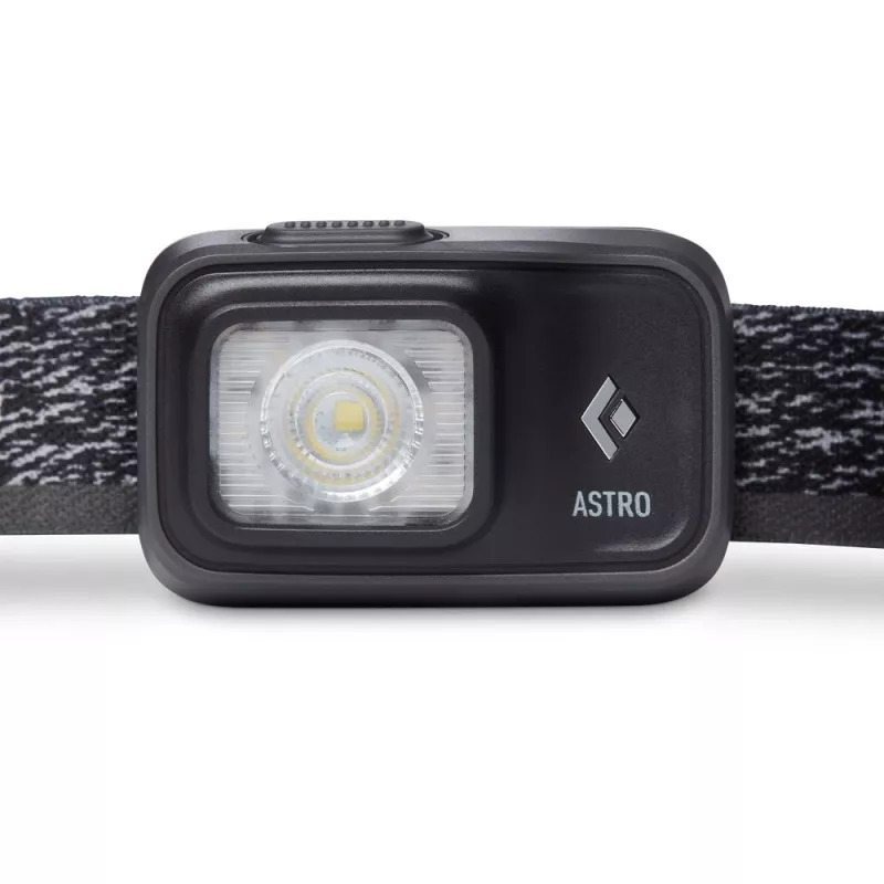 Schwarz Diamond Astro 300 Schwarz, Blaues Stirnlampenband