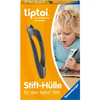 tiptoi pin-Case zum Tauschen in Schwarz, Schutzhülle Schwarz