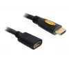 HDMI-Kabel DeLOCK 3m HDMI Typ A Standard Schwarz