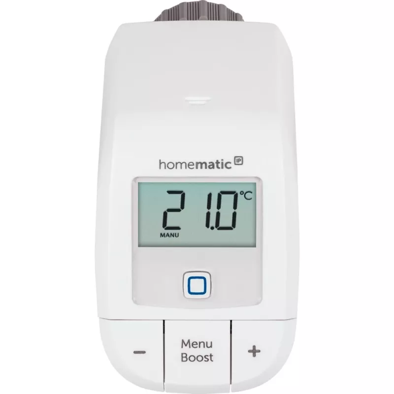 Smart Home Heizkörperthermostat Basic (HmIP-eTRV-B), Heizungsthermostat Weiß, 3er-Packung