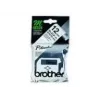 Etikettierband Brother M-K231S Schwarz auf weiß