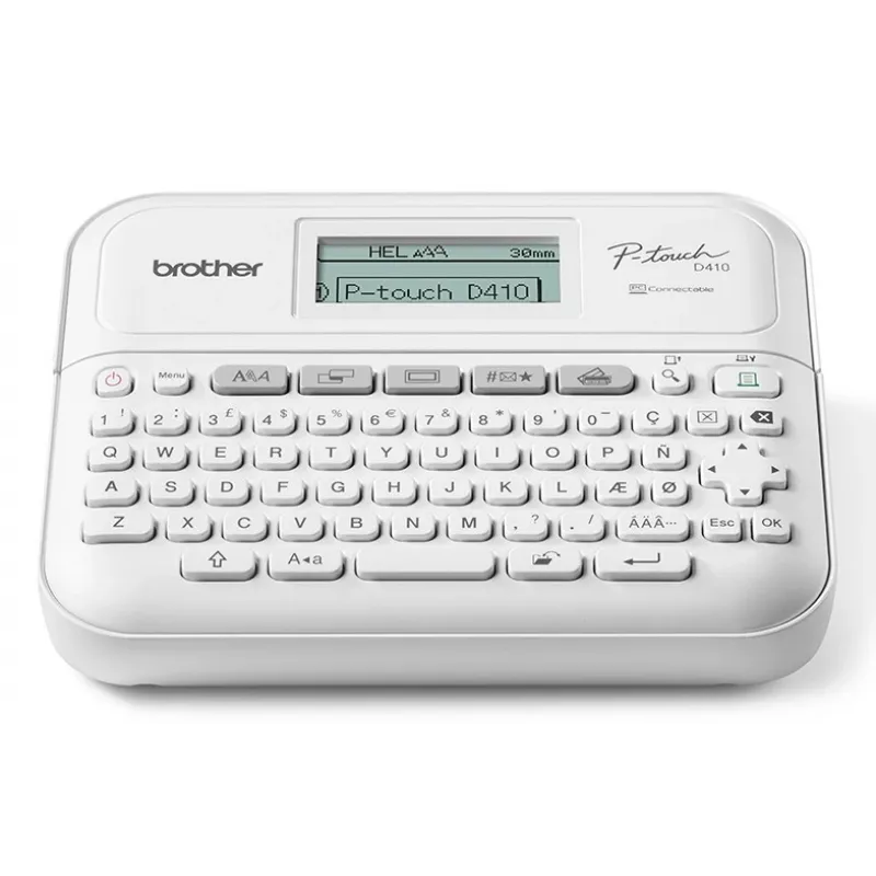 Brother PT-D410VP Etikettendrucker ZINK (Zero-Ink) 180 x 180 DPI Kabelgebunden TZe QWERTZ