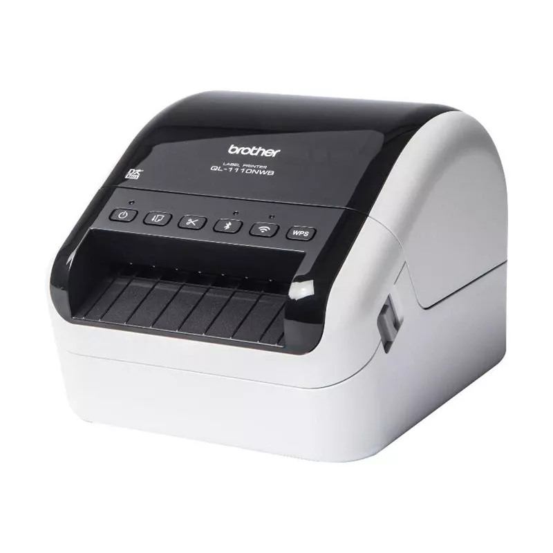 Etikettendrucker Brother QL-1110NWBC Thermodirekt 300x300 DPI 110 mm/s Kabelgebunden Kabellos