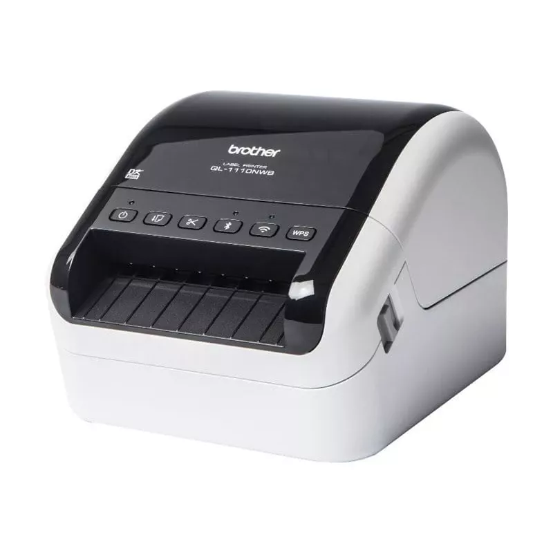 Etikettendrucker Brother QL-1110NWBC Thermodirekt 300x300 DPI 110 mm/s Kabelgebunden Kabellos