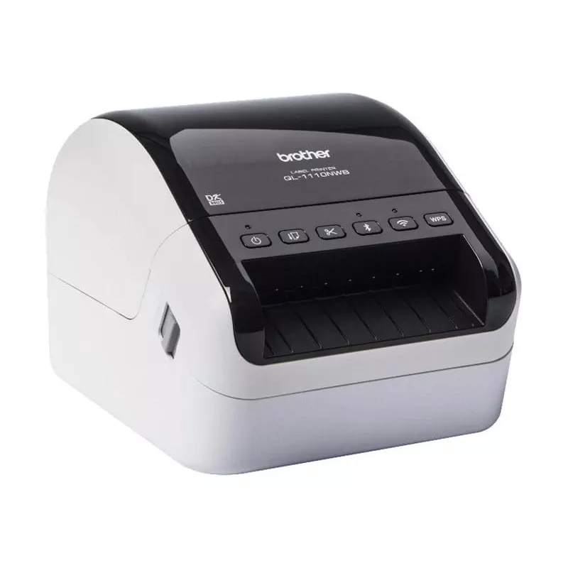 Etikettendrucker Brother QL-1110NWBC Thermodirekt 300x300 DPI 110 mm/s Kabelgebunden Kabellos