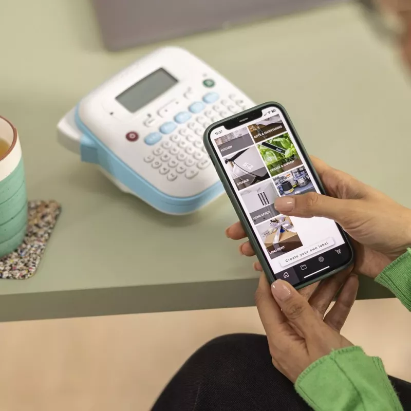 Brother PT-N25BT Etikettendrucker mit Bluetooth-Konnektivität, kompaktes Handgerät