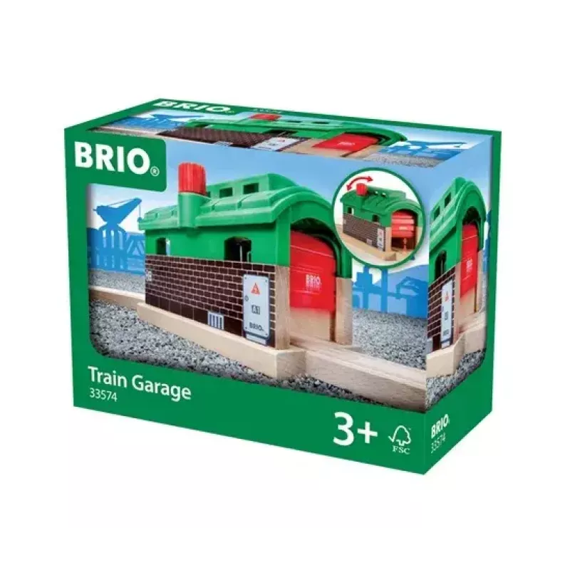 Modelleisenbahn-Zubehör BRIO Zuggarage