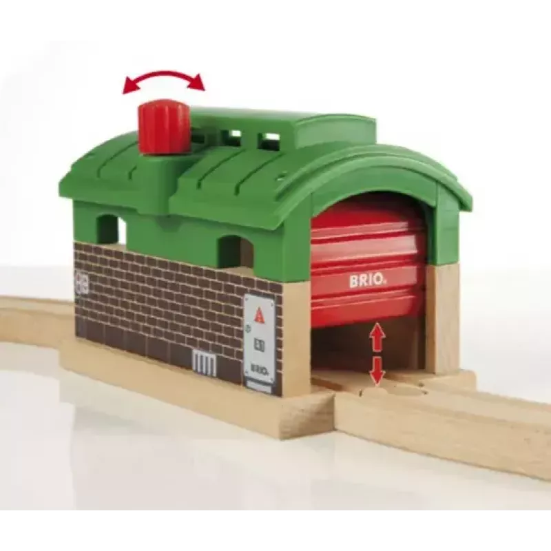 Modelleisenbahn-Zubehör BRIO Zuggarage