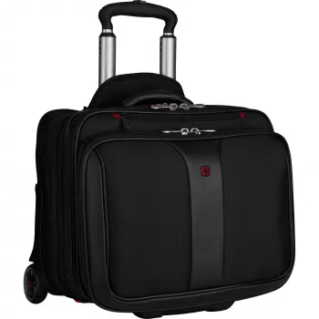 Wenger Patriot 2-teiliges Business-Trolley-Set - Schwarz