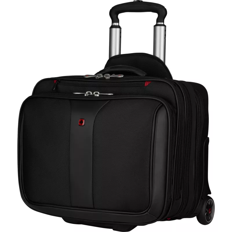 Wenger Patriot 2-teiliges Business-Trolley-Set - Schwarz
