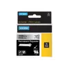 DYMO 19 mm RHINO Permanent Polyester - Schwarz auf Grau - Polyester - D1 - Belgien - Box (S0718200)