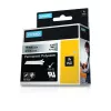 DYMO 19 mm RHINO Permanent Polyester - Schwarz auf Grau - Polyester - D1 - Belgien - Box (S0718200)