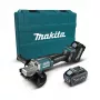 Akku-Winkelschleifer GA038GT201 XGT 40Volt blau schwarz 2x Li-Ion XGT Akku 5,0Ah Koffer