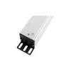 Power Strip 48,30cm (19), 1HE, Schutzkontaktstecker auf 8x Schutzkontaktsteckdose, ÜSS, Schalter, Aluminiumprofil, Good Connections® (GC-N0087)