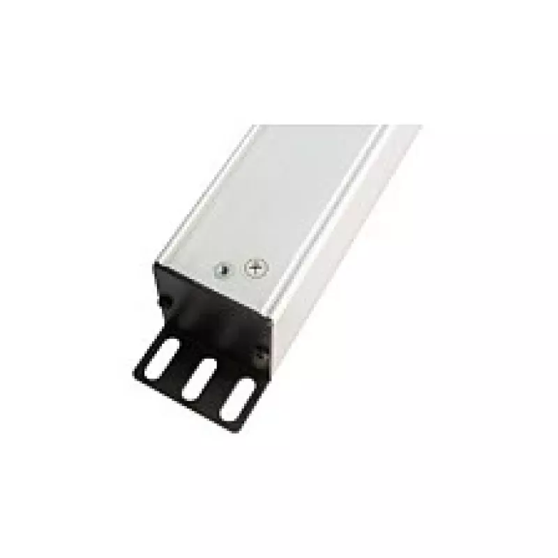 Power Strip 48,30cm (19), 1HE, Schutzkontaktstecker auf 8x Schutzkontaktsteckdose, ÜSS, Schalter, Aluminiumprofil, Good Connections® (GC-N0087)