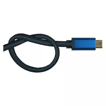 Alcasa 4812-CSF015B 1,5 m Adapterkabel USB-C auf DisplayPort, Stecker - Stecker, gerade (4812-CSF015B)