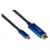 Good Connections GC 4520-CSF010B - Adapterkabel USB C> HDMI, 4K@60Hz, flexibel, 1,0 m - Digital/Daten - Digital/Anzeige/Video