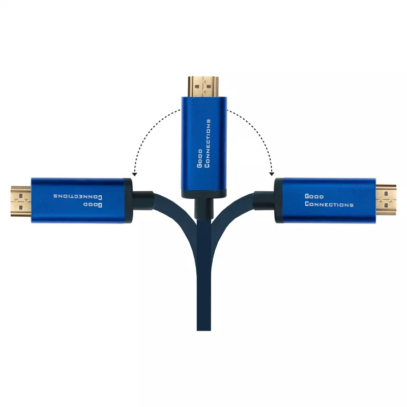 Good Connections GC 4520-CSF010B - Adapterkabel USB C> HDMI, 4K@60Hz, flexibel, 1,0 m - Digital/Daten - Digital/Anzeige/Video